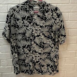 Good-fellow & Co Men’s Floral Print Beach Vibe Short Sleeve Casual Shirt Sz XL